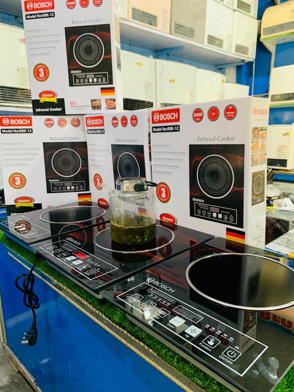 Bosch Premium Infrared Cooker RBK-12 – Cook Faster, Save Up to 40% Energy