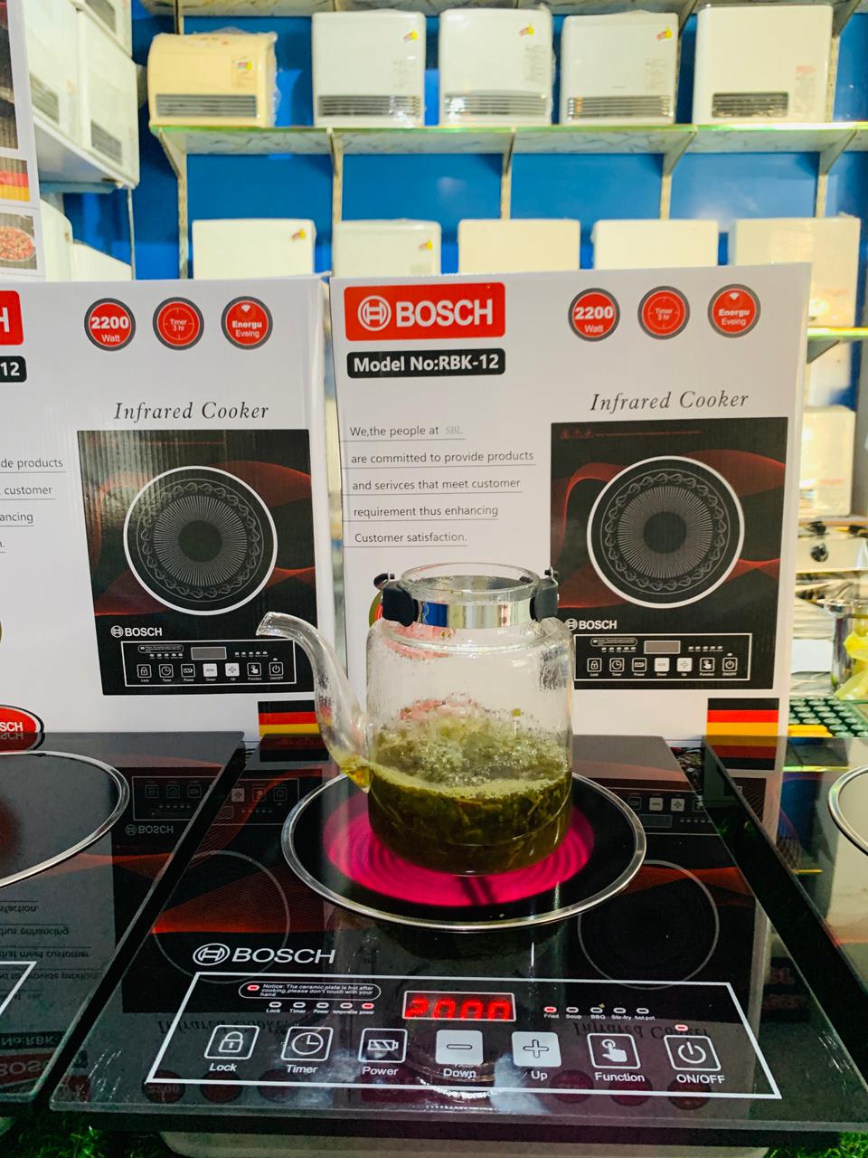 Bosch Premium Infrared Cooker RBK-12 – Cook Faster, Save Up to 40% Energy