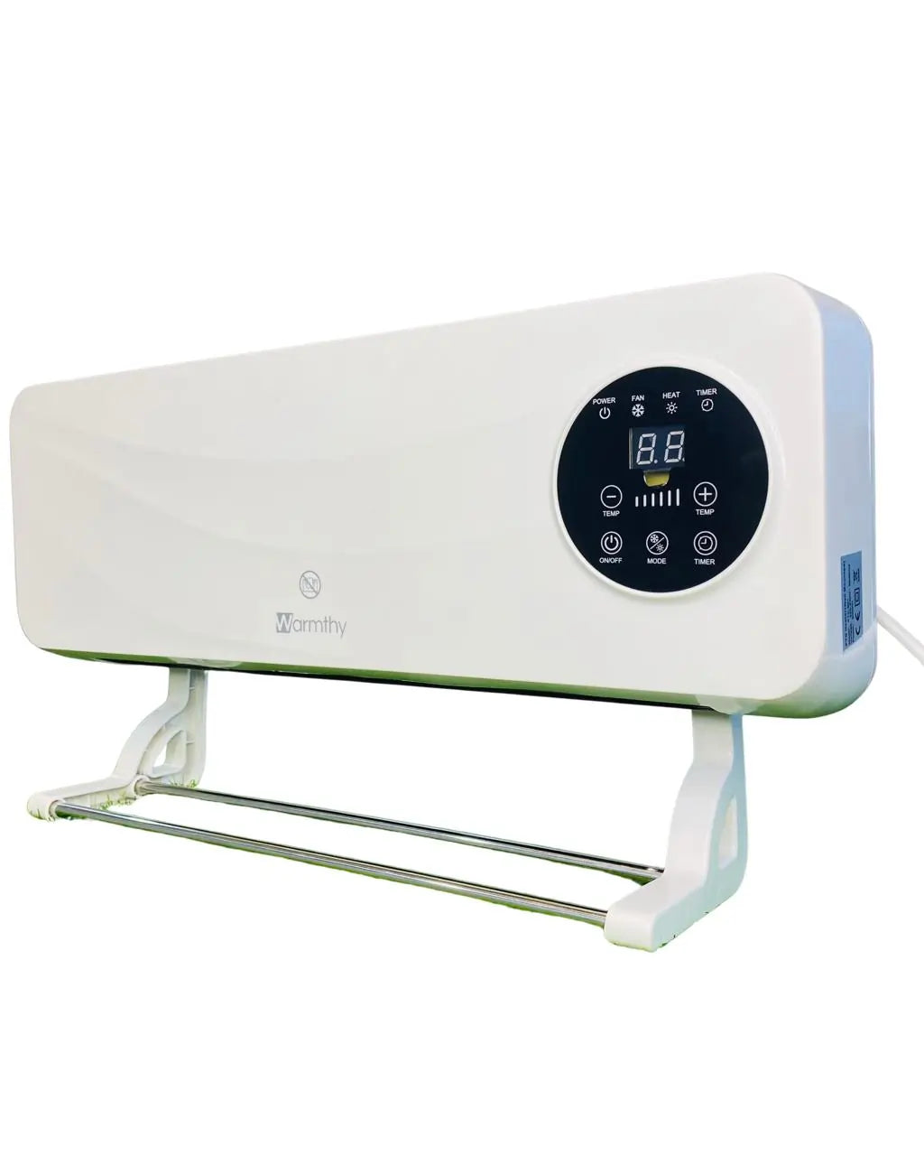 Warmthy PTC Wall Mounted Heater – Model PTC-601 (Remote Control | Fast Heating)