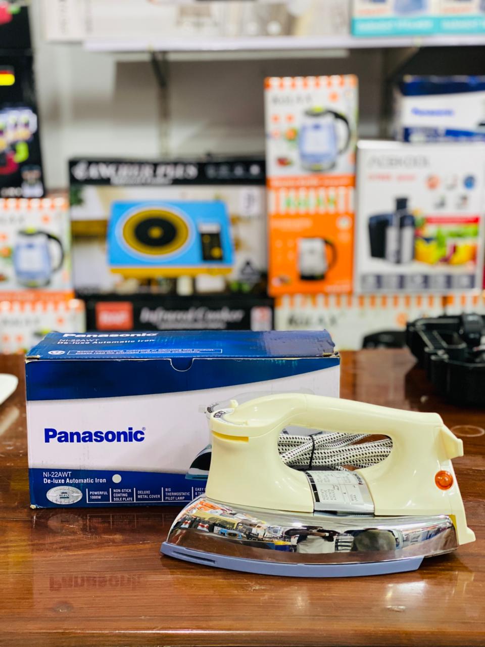 Panasonic Deluxe Automatic Dry Iron – 1000W Heavy Press