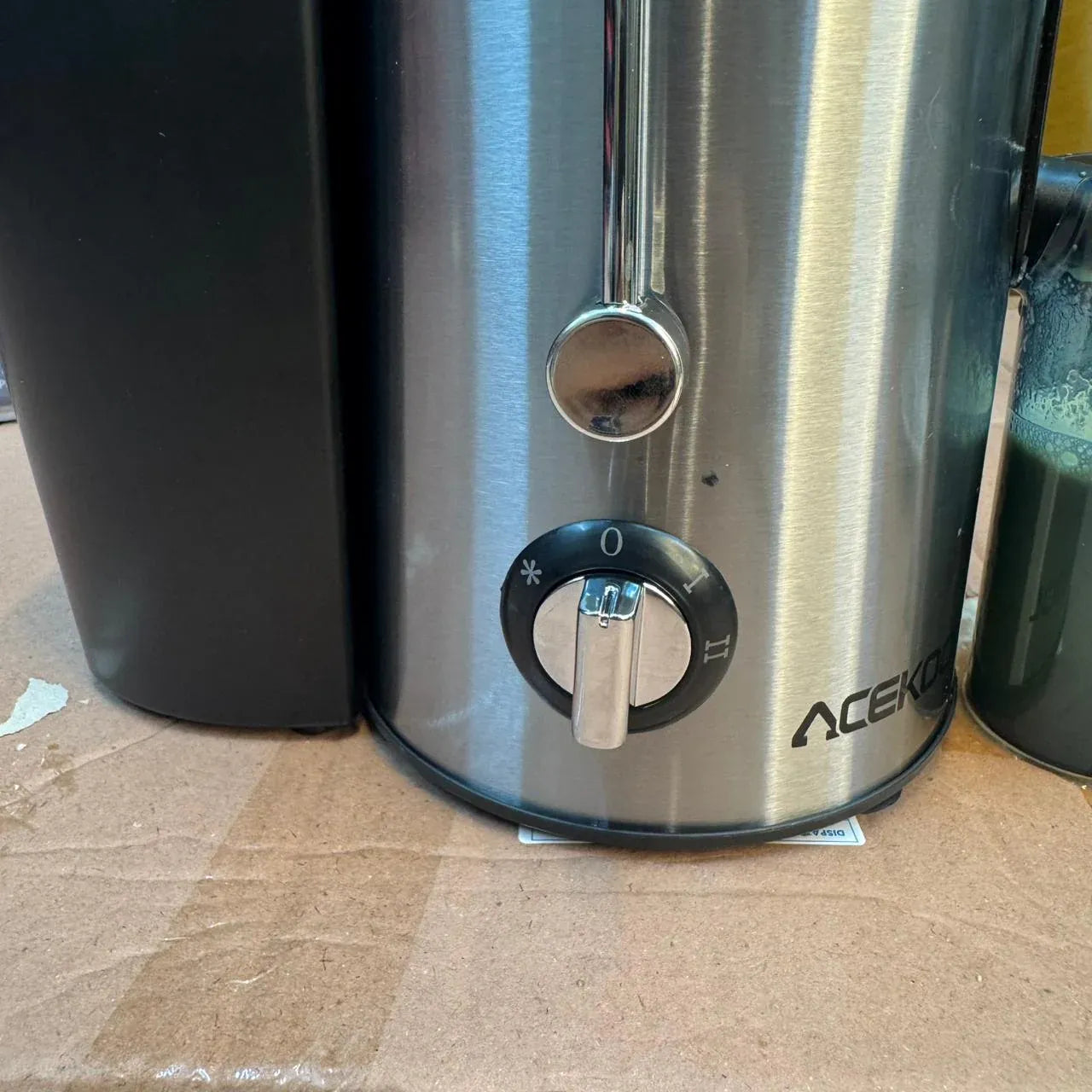 ACEKOOL Citrus Juicer – 65mm Wide Feed Chute | 2-Speed Motor | Easy to Clean | BPA-Free