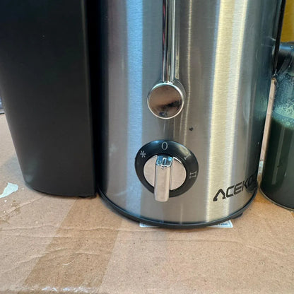 ACEKOOL Citrus Juicer – 65mm Wide Feed Chute | 2-Speed Motor | Easy to Clean | BPA-Free