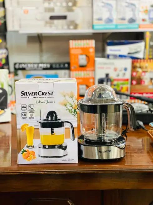 SilverCrest Citrus Juicer 40W – 1.2L Capacity | Powerful & Easy Juice Extraction